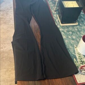Black Flared Pants